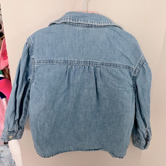 Baby Gap Denim Button Up - Picture 2 of 4